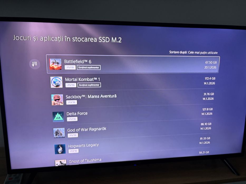 SSD Samsung 1TB compatibil PS5 - memorie externa Play Station 5