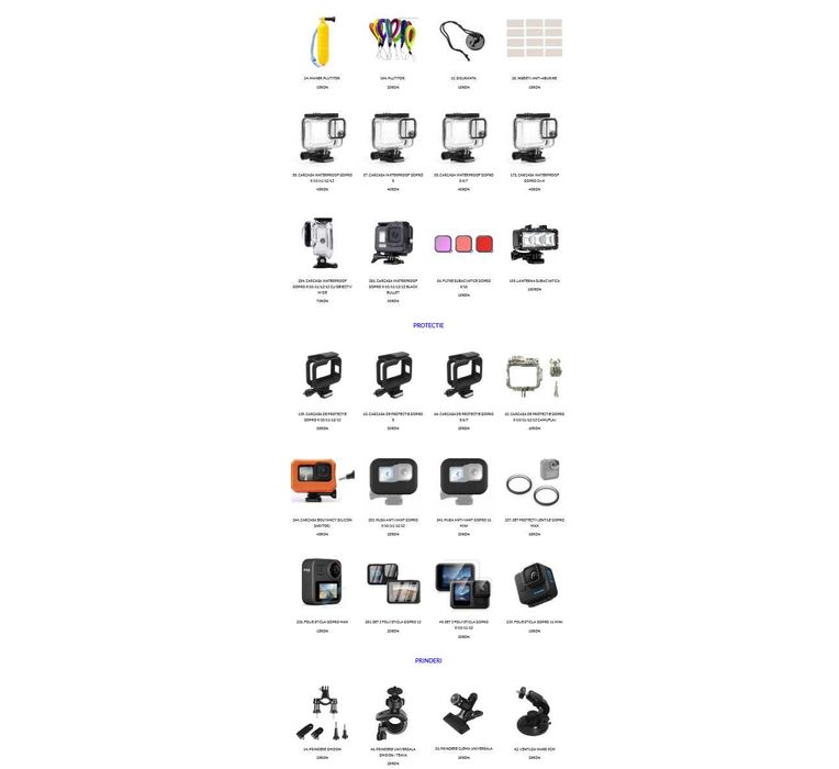 Carcasa Protectie Waterproof Subacvatice GoPro 4 5 6 7/8 9 10 11 12 13