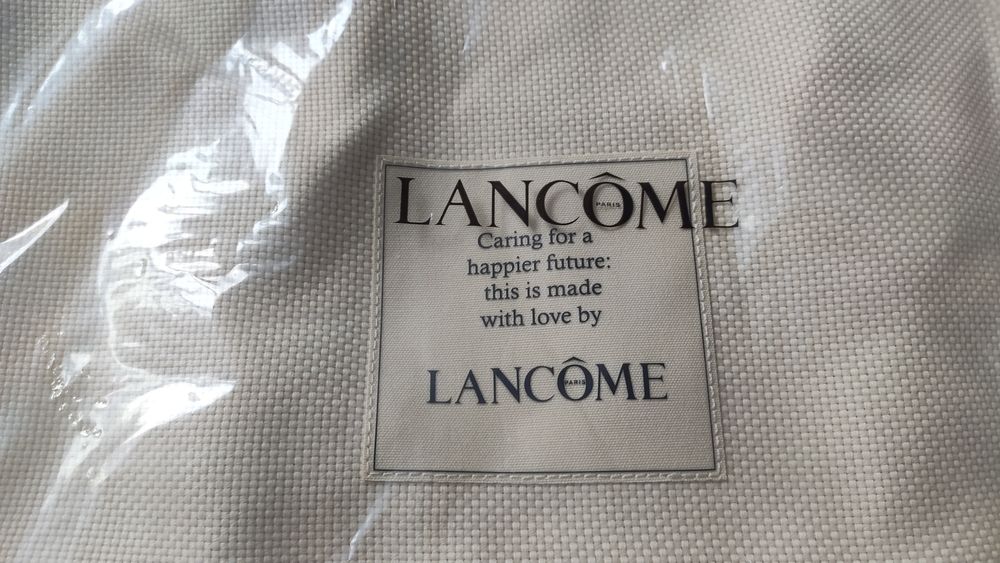 Дамска чанта за пазаруване Lancome слонова кост