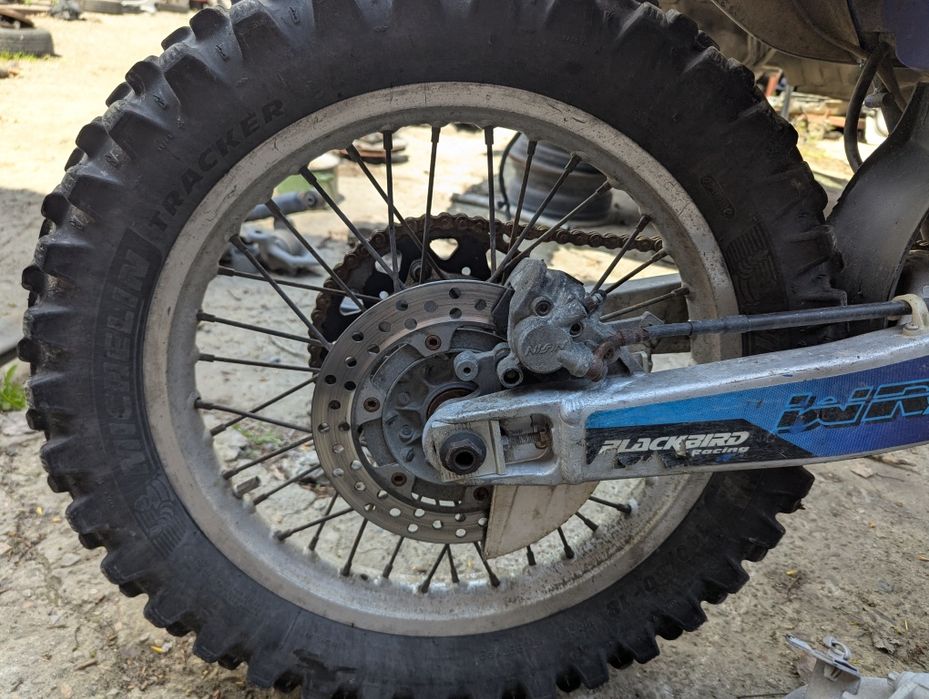 Yamaha WR 426 на части