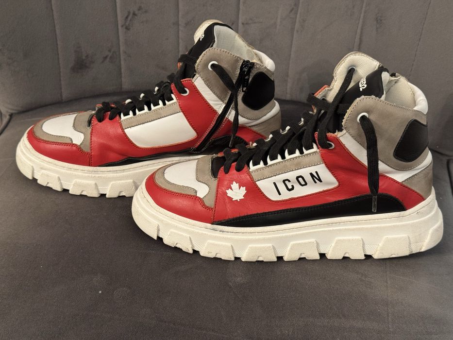 Ghete sport Dsquared2 Icon sneakers marimea 40 adidasi