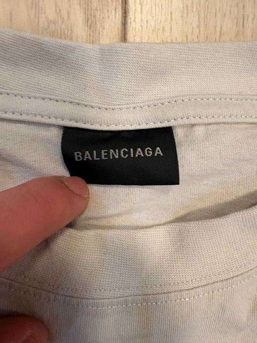 Balenciaga Nicole Cotton Jersey T Shirt