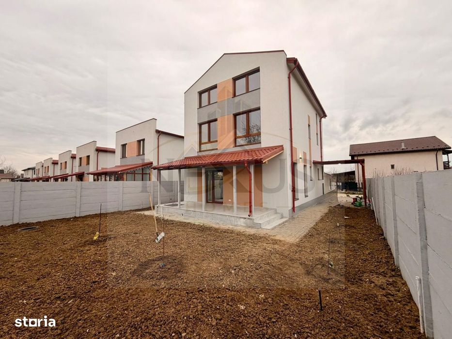 Vilă modernă P+1+M, 202.5 mp, 5 camere + mansardă | Ideala investitie