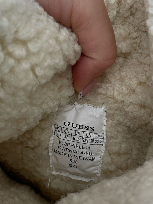 Ботуши Guess от еко кожа