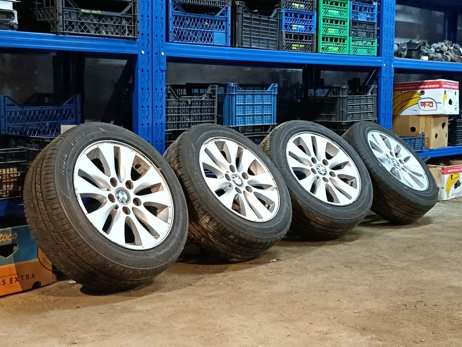 Джанти 16" с гуми 205/55/16 BMW E90 фейслифт комплект