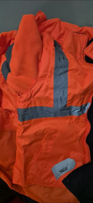 Geaca reflectorizanta safety noua
