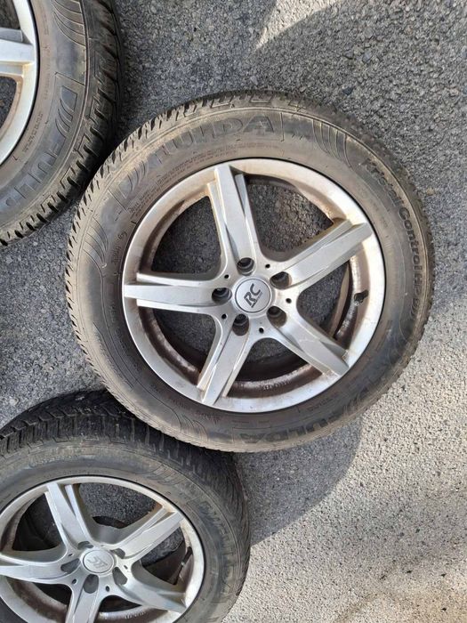 **Джанти 16″ с гуми за Volkswagen Sharan II – комплект RC Design**