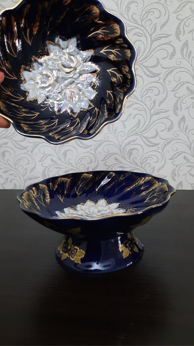 Вазы для фруктов кобальт оригинал