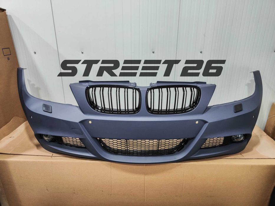 Bara Fata BMW Seria 3 E90 E91 (2005-2011) Cu Lip, Grile si Proiectoare