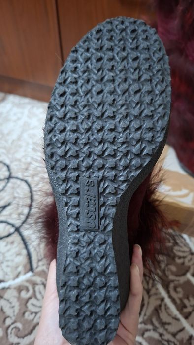 Женские сапоги меховые р.40