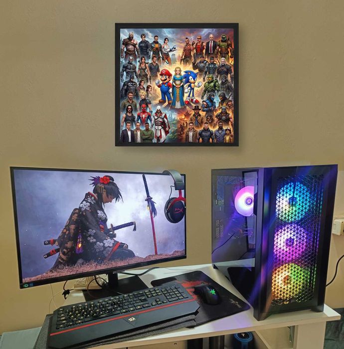 drona PC gaming editare 64GB RAM RTX 3070 Ryzen 5900x Aorus x570 SSD Samsung 1TB 980 PRO PESTE 400 FPS COUNTER STRIKE