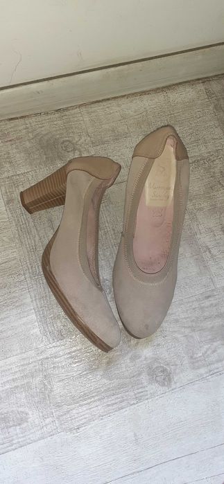 Pantofi piele Nude, mas 39