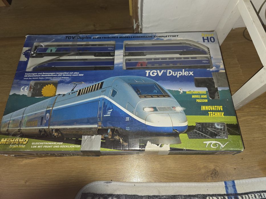 Trenuleț TGV scara HO