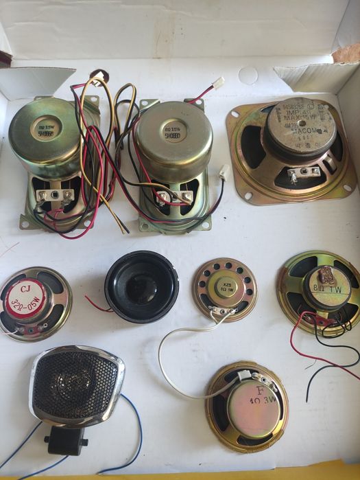 Динамики разные б/у (маленькие)