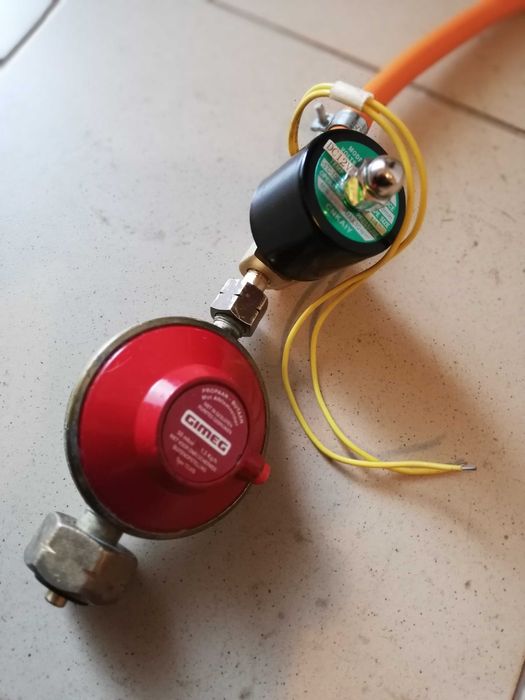 Electrovalva rulota 12V gaz NC caravana camping