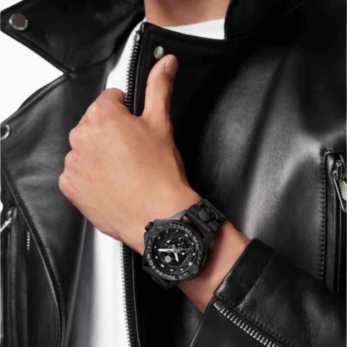 Оригинален мъжки часовник Philipp Plein The Skull Carbon Fiber