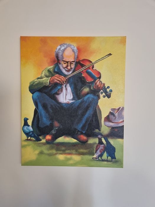 Картина Старият музикант