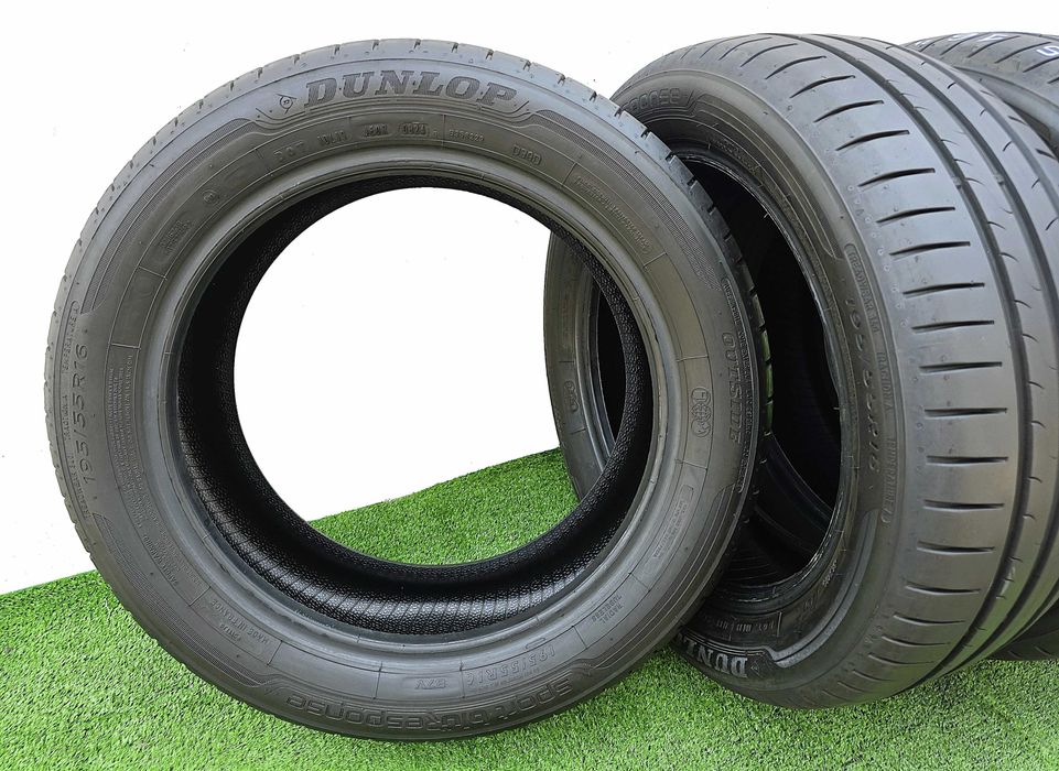 4бр. 195/55/16 DUNLOP Sport bluResponse- летни ПРОМО !!!