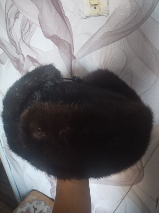 Зимняя мужская ушанка