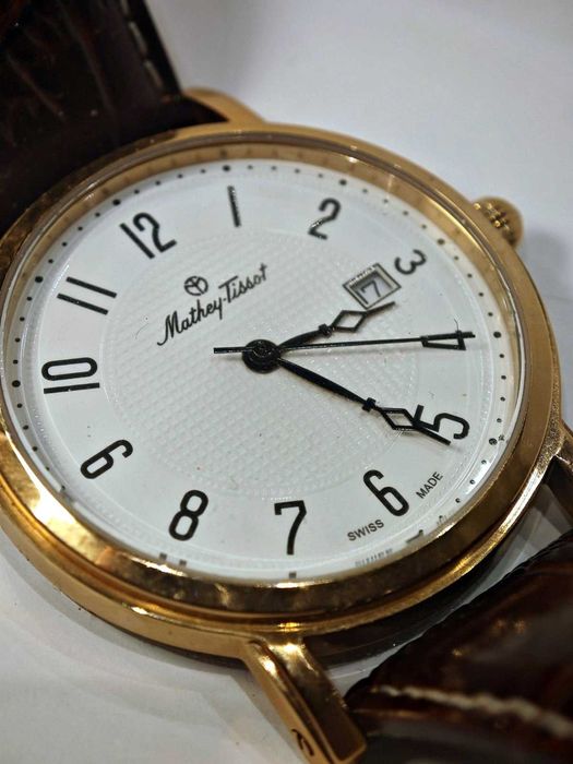 Нов швейцарски часовник Mathey-Tissot City (Sapphire/Swiss Made)