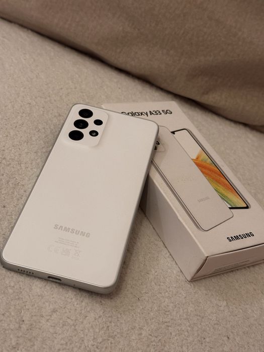 Смартфон Samsung Galaxy A23, 64GB, 4GB RAM, 5G, White