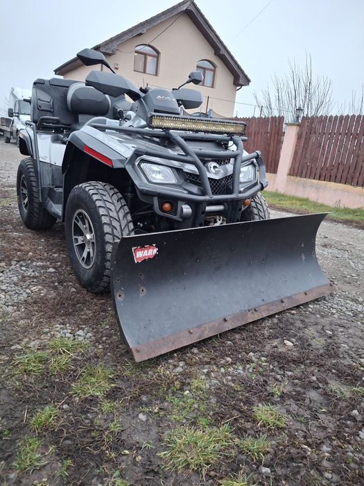 Atv can am 800 R cu lama zăpadă