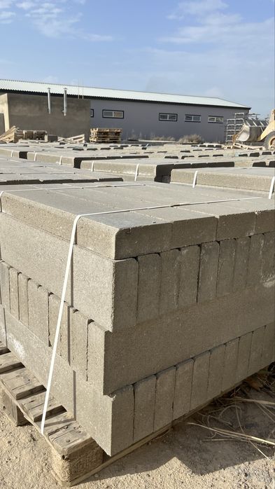 Поребрик, вибропрессованный поребрик