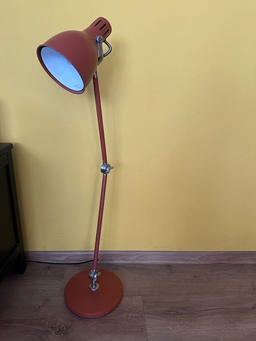 IKEA  AROD Orange Burnwork лампа