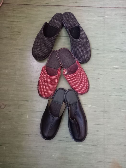 Тапочки домашние ручной работы мужские и женские