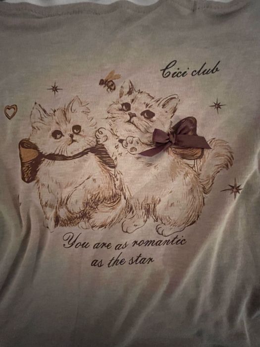 Кофта с котятами