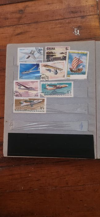 Марки альбом разные