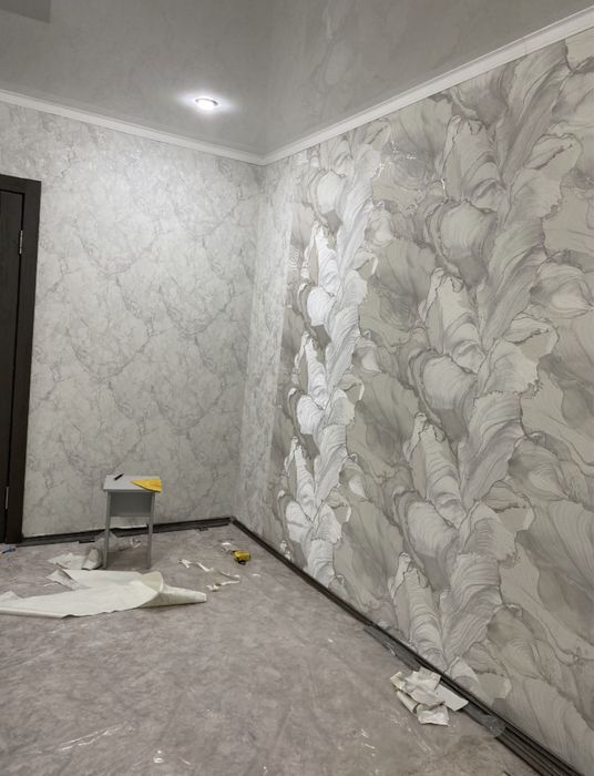 Клею обои недорого