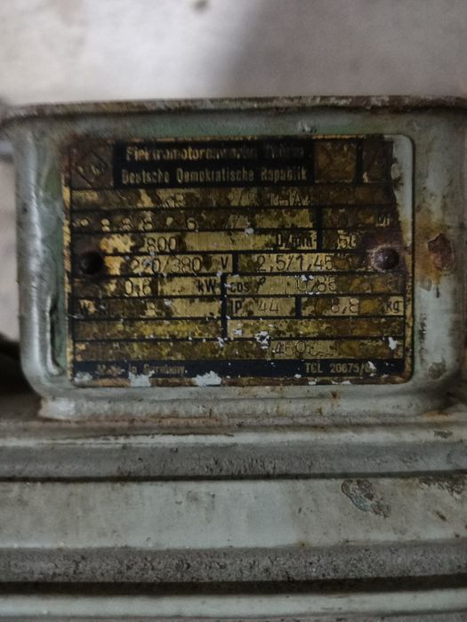 Эл. Двигатель 220/380В