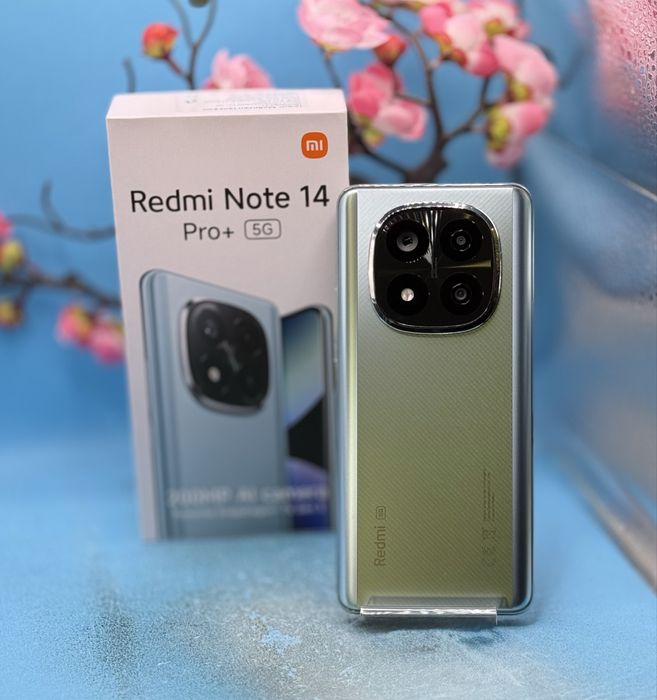 ГАРАНЦИОНЕН!!! Xiaomi Redmi Note 14 Pro+, 12GB RAM, 512GB, 5G, Blue