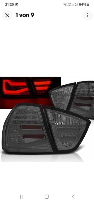 Stopuri LED BMW E90