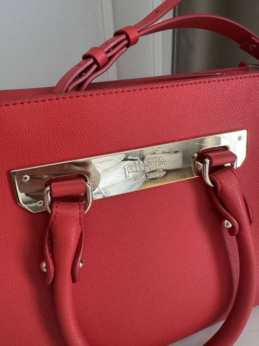 Geanta din piele  rosie  crossbody Folli Follie Style Cod