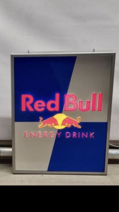 Red Bull-реклама светещо Лого Api- Neon