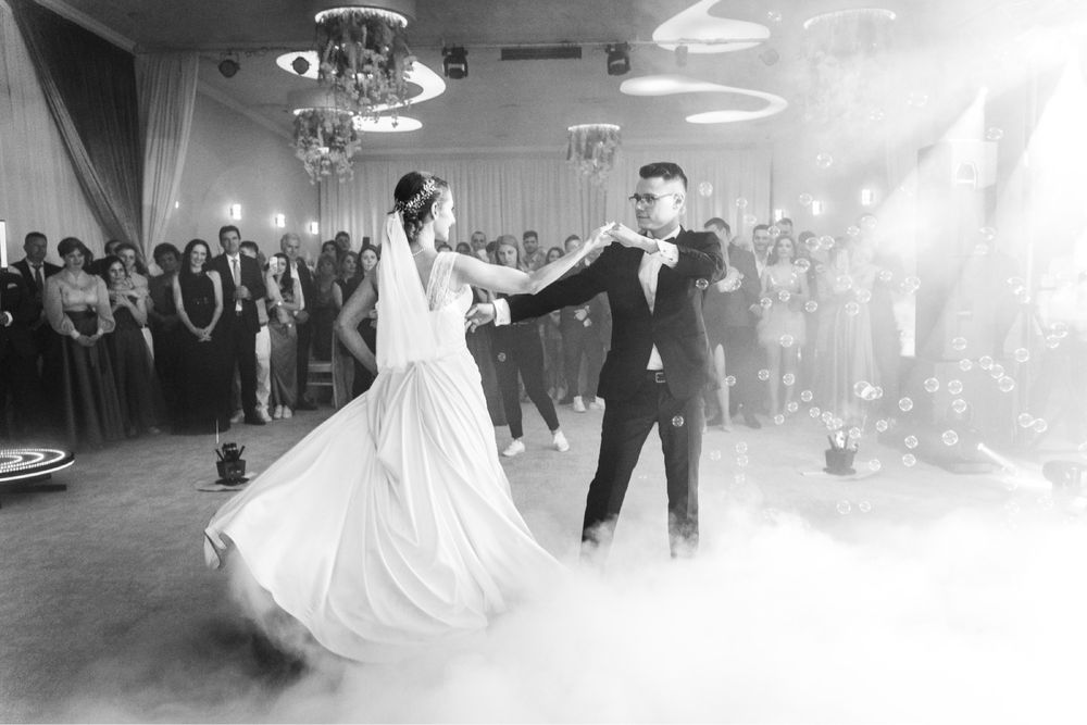 Rochie mireasa din tafta