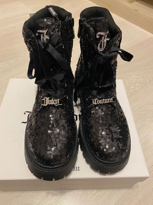 Ghete negre cu paiete Juicy Couture noi