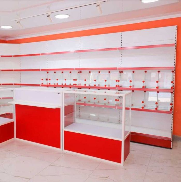 Торговое оборудование стеллаж, savdo uskunalari stellaj vitrina tokcha