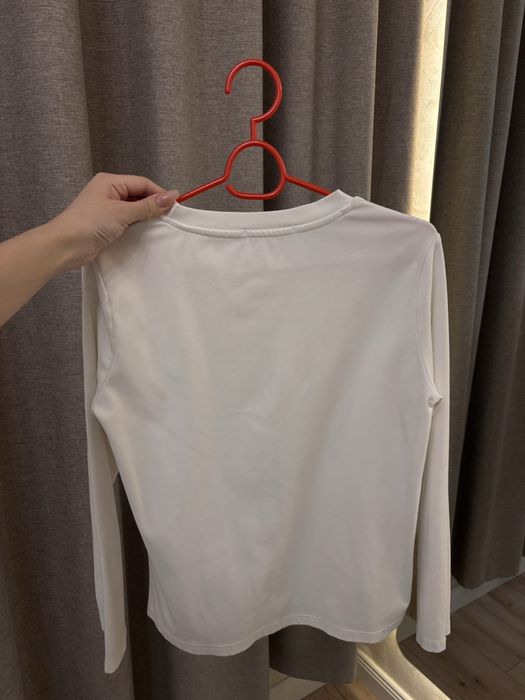 Белая базовая кофточка
