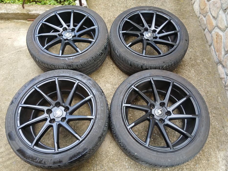 Оригинални Алуминиеви джанти Vossen-CVT -18цола за Mercedes w211-212-w204-vw.passat.Golf-Audi.a3.A4-A6-5×112.Vossen-CVT