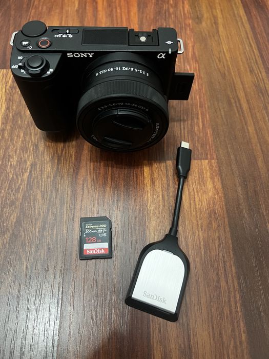Sony ZV-E10 II Aparat Foto Mirrorless 26MP Video 4K60p Kit cu Obiectiv 16-50mm mk2