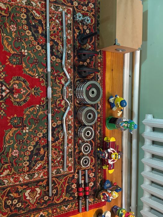 Гантели 55 кг разборные