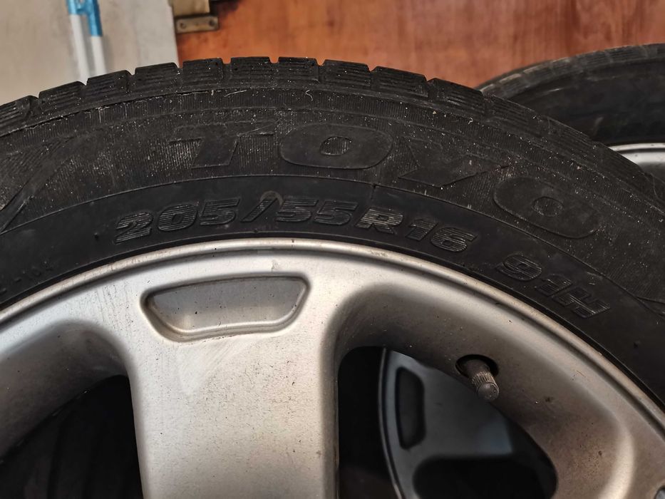 Летни гуми 16" с джанти Ауди А3 2007г.