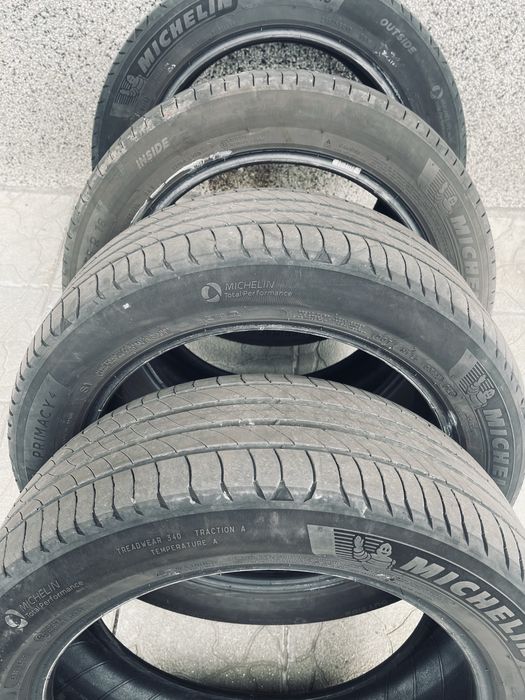 4 броя летни гуми Michelin Prymacy 215/55/18