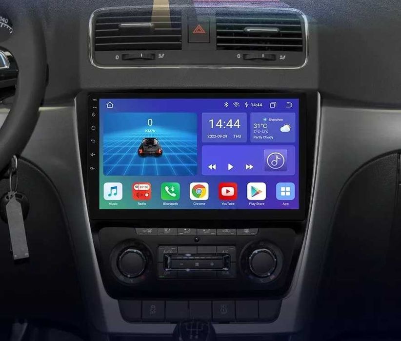 Мултимедия за Skoda Yeti Двоен дин навигация Android 2 DIN Skoda Yeti