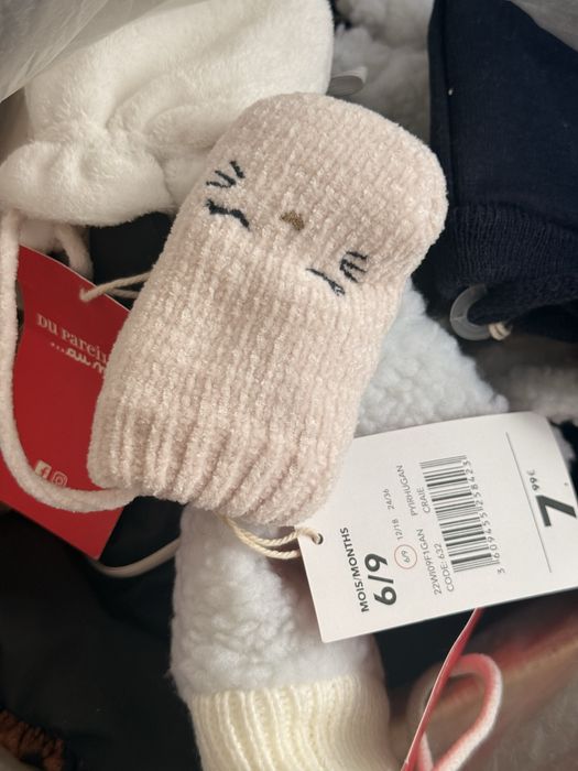 Варежки детские