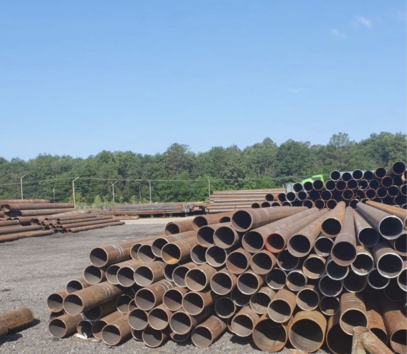 Vand teava metalica noua si folosita in stare buna