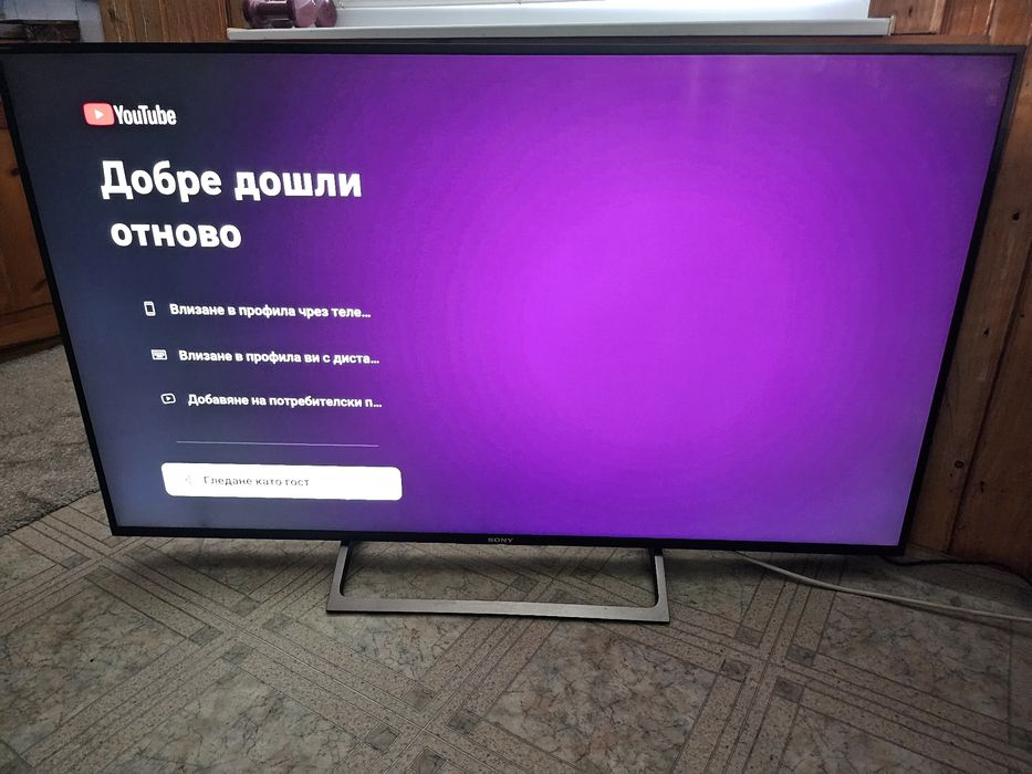 Smart Телевизор Sony Mode KDl 55XE8096 55инча